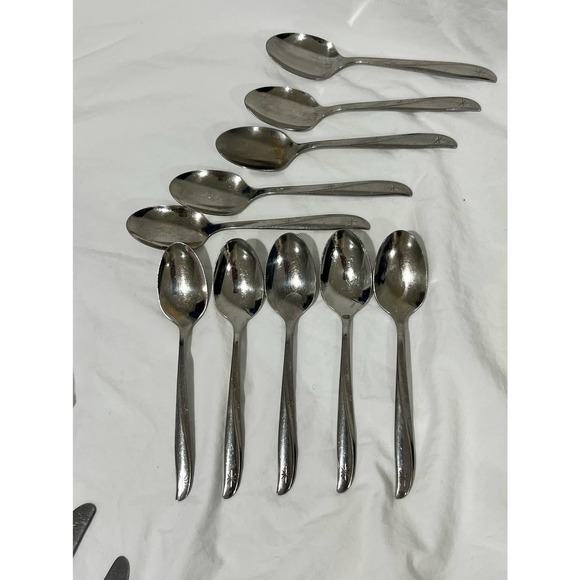 Mid Century Modern Rare Vintage Oneida Twin Star Betty Crocker Silverware - Picture 1 of 5